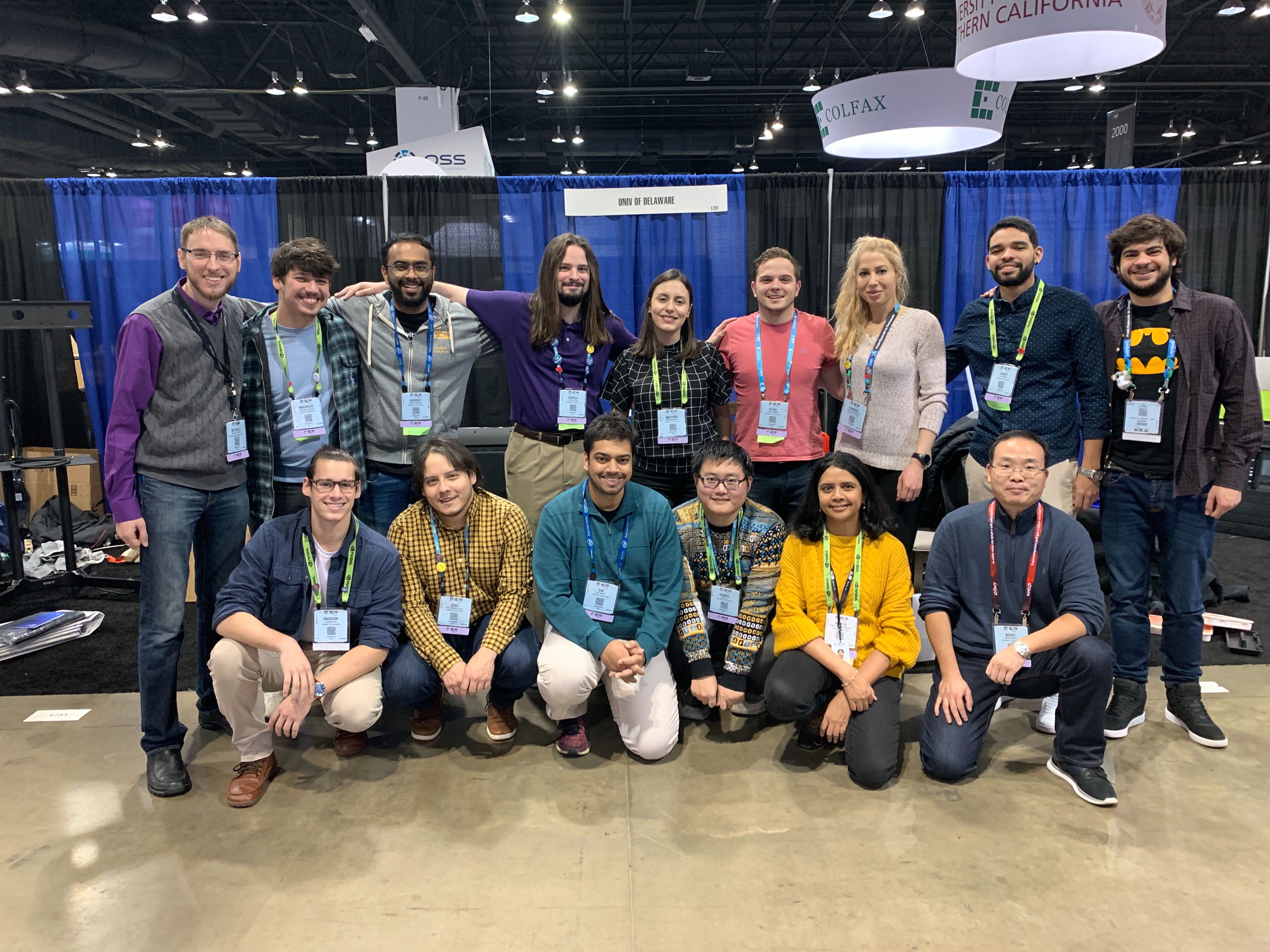 The UD SC19 Booth Team