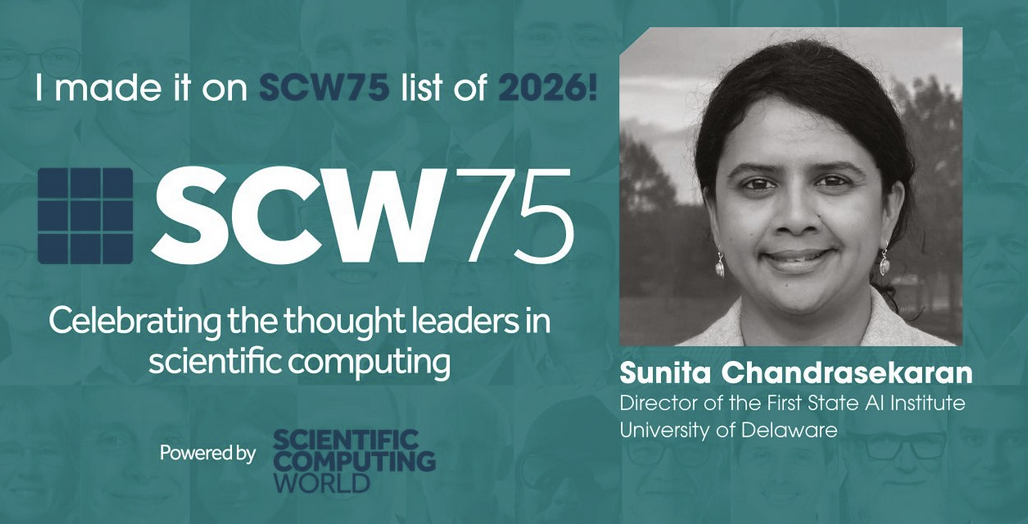 Dr. Sunita Chandrasekaran Recognized in Inaugural SCW75 List